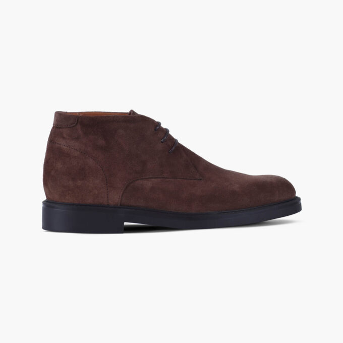 Men's Brown Suede Leather Chukka Boots