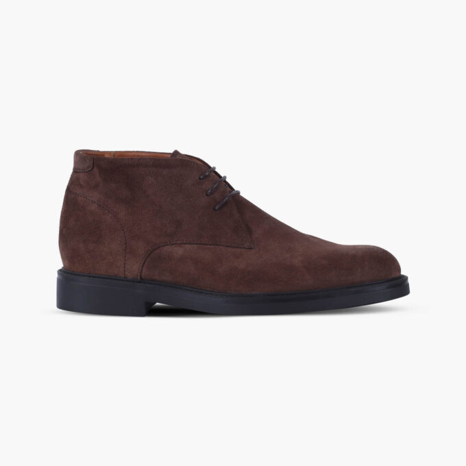 Men's Brown Suede Leather Chukka Boots