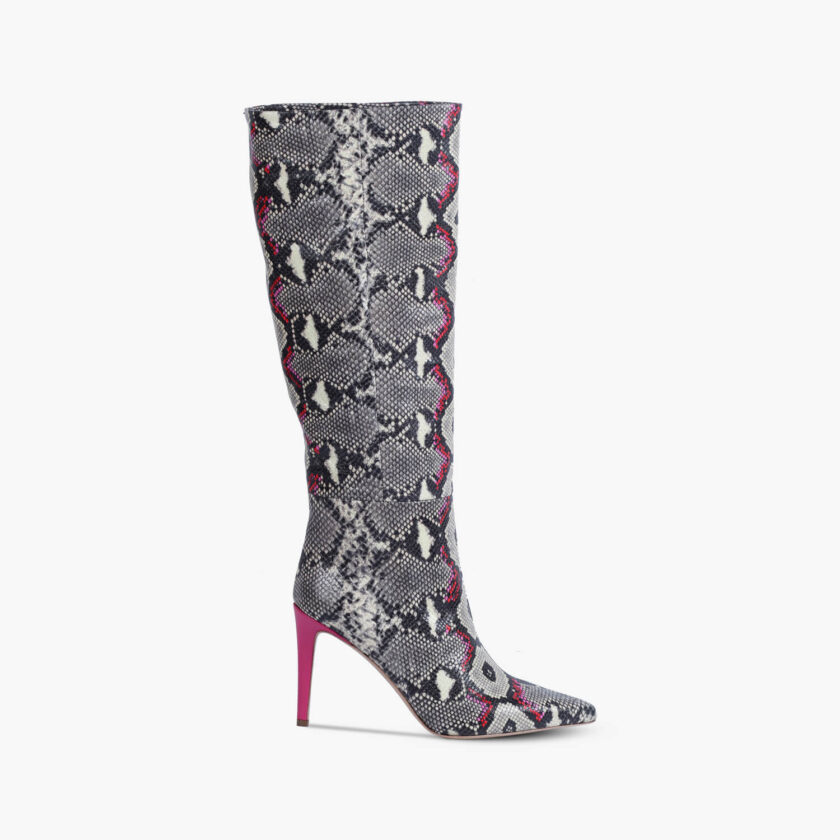 Jungle Fushia Pink Grey Python