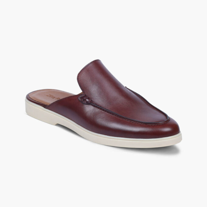 Men's Brown Leather Loafers