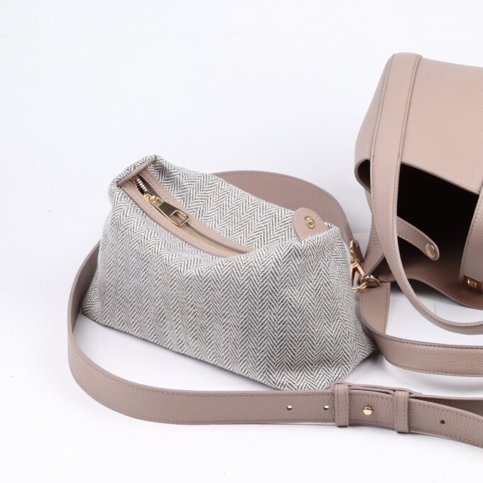 Brigitte Orange leather