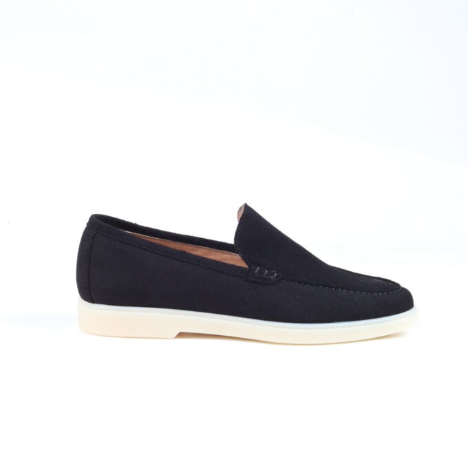 Alberta black suede