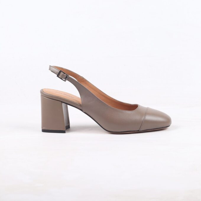 Alexa taupe leather