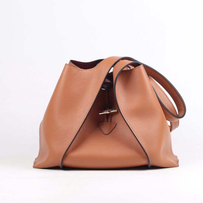 Camélia tobacco leather