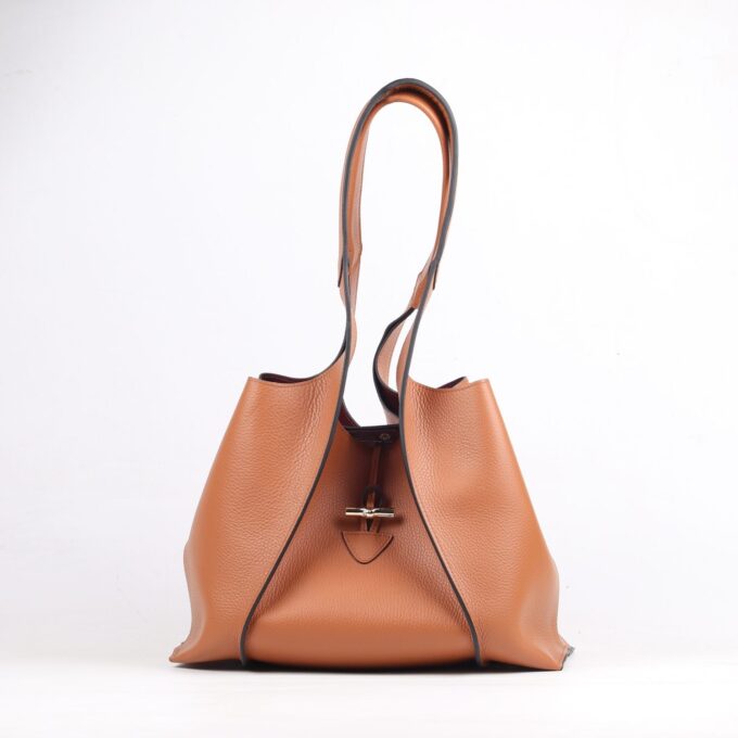 Camélia tobacco leather