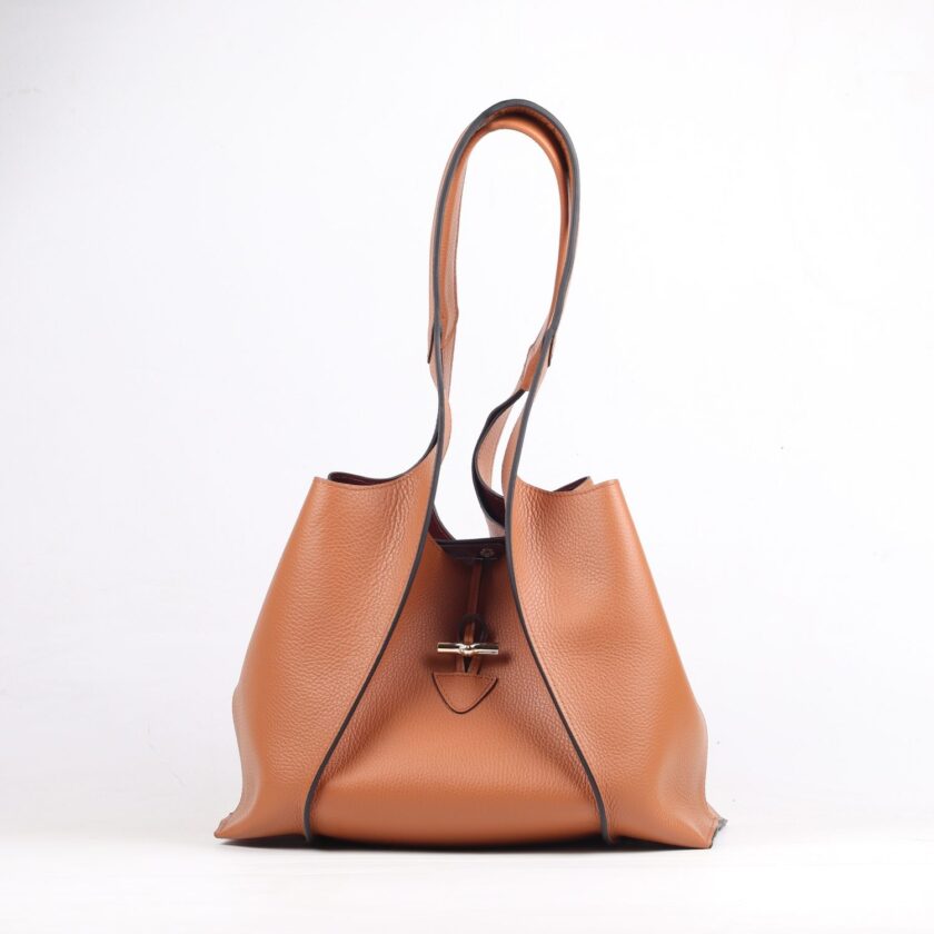 Camélia tobacco leather