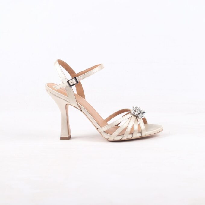 Krystal Ivory Satin