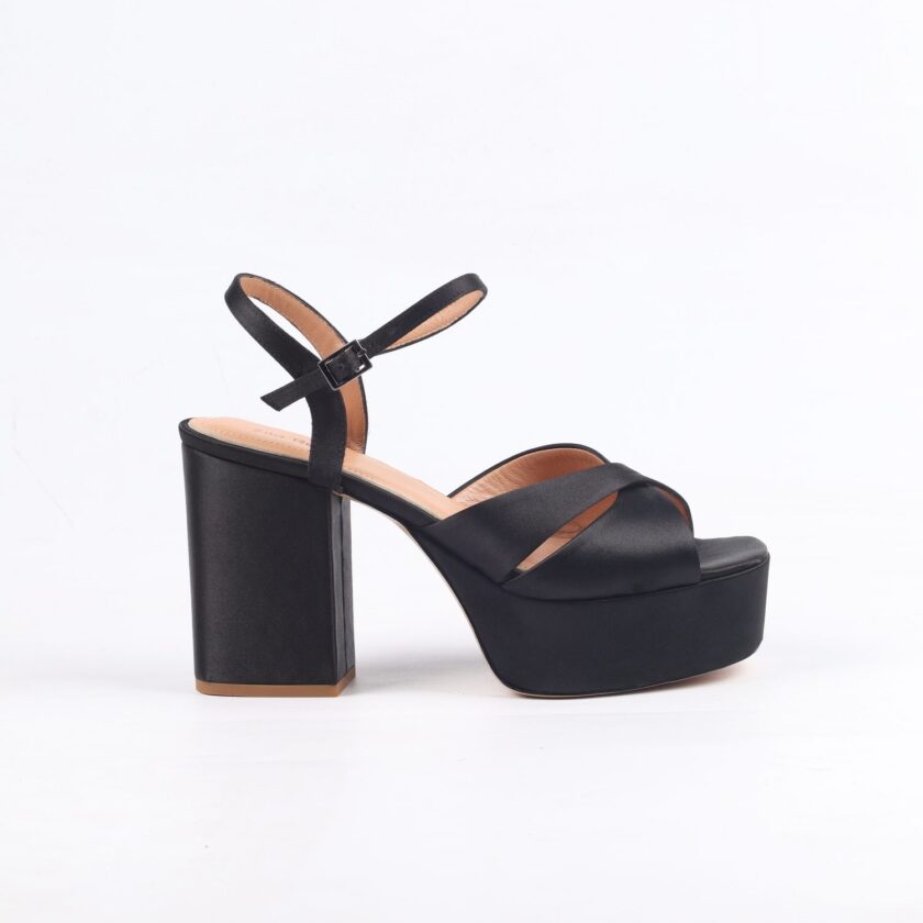 Maresca Black Satin