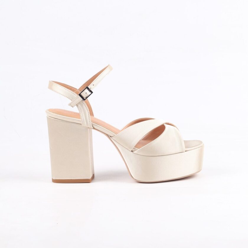 Maresca Ivory Satin