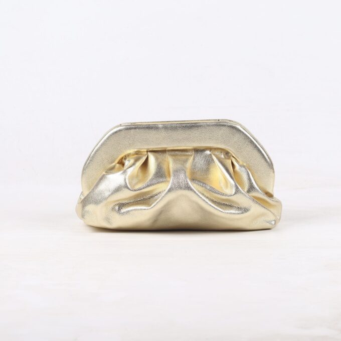 Margot yellow gold leather