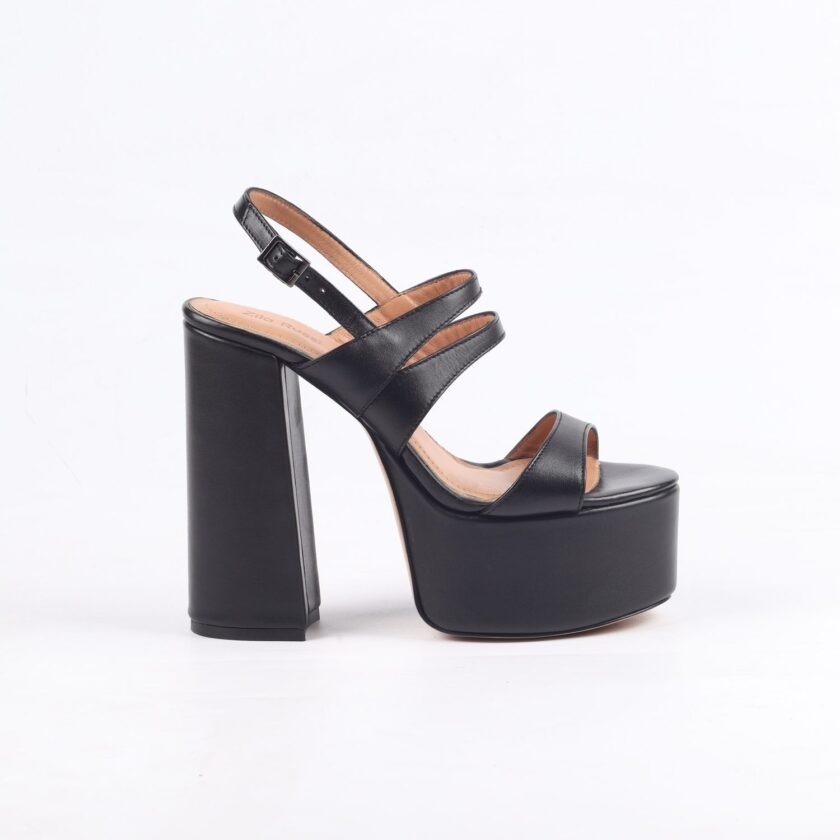 Paros Black Leather