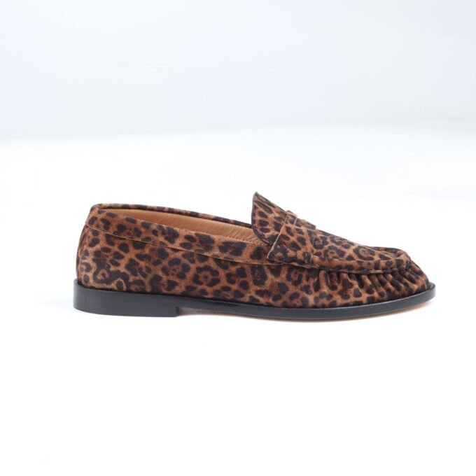 Xavier leopard suede