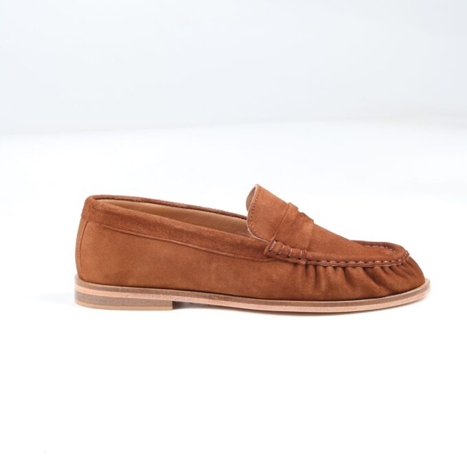 Xavier tobacco suede