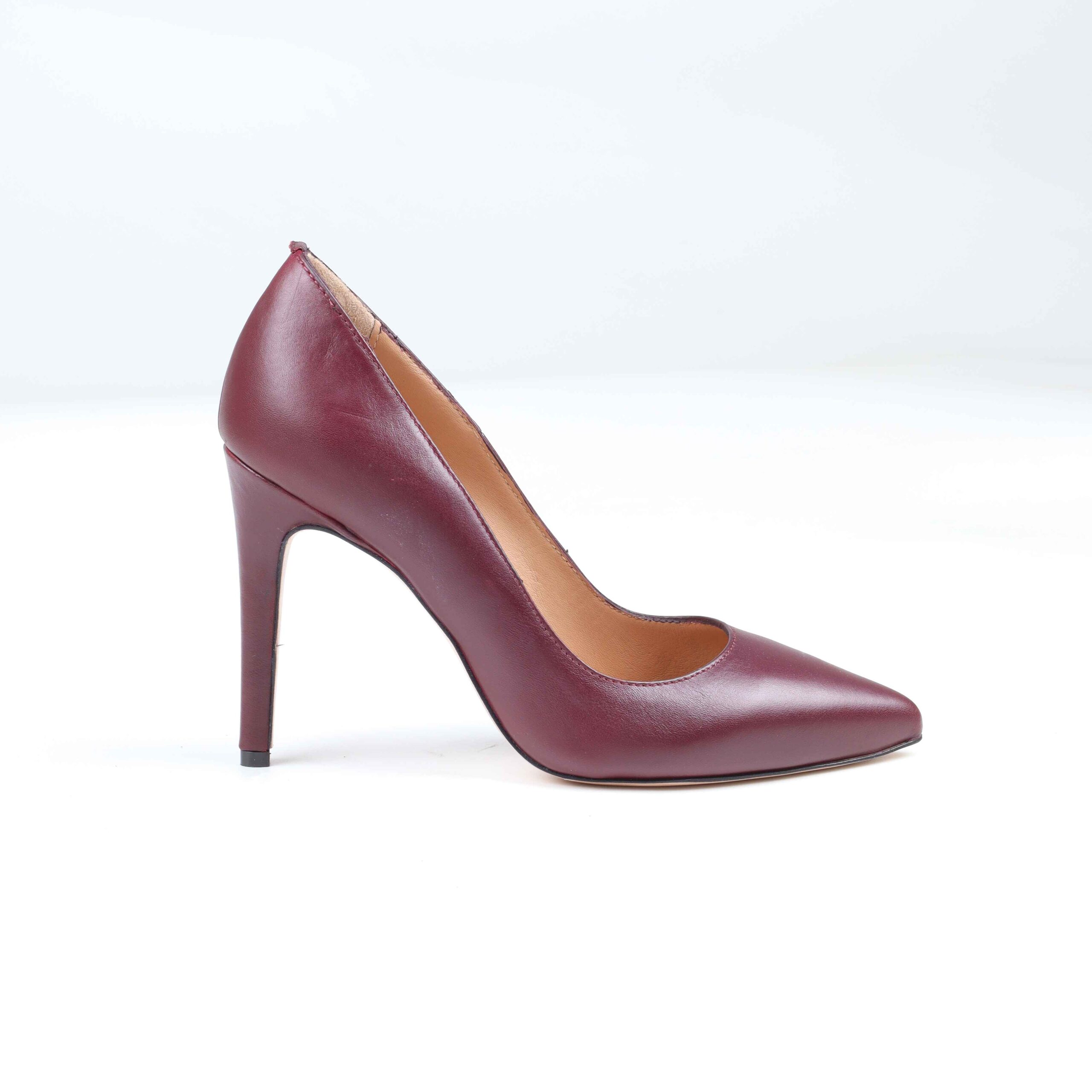 Essentials Burgundy Leather