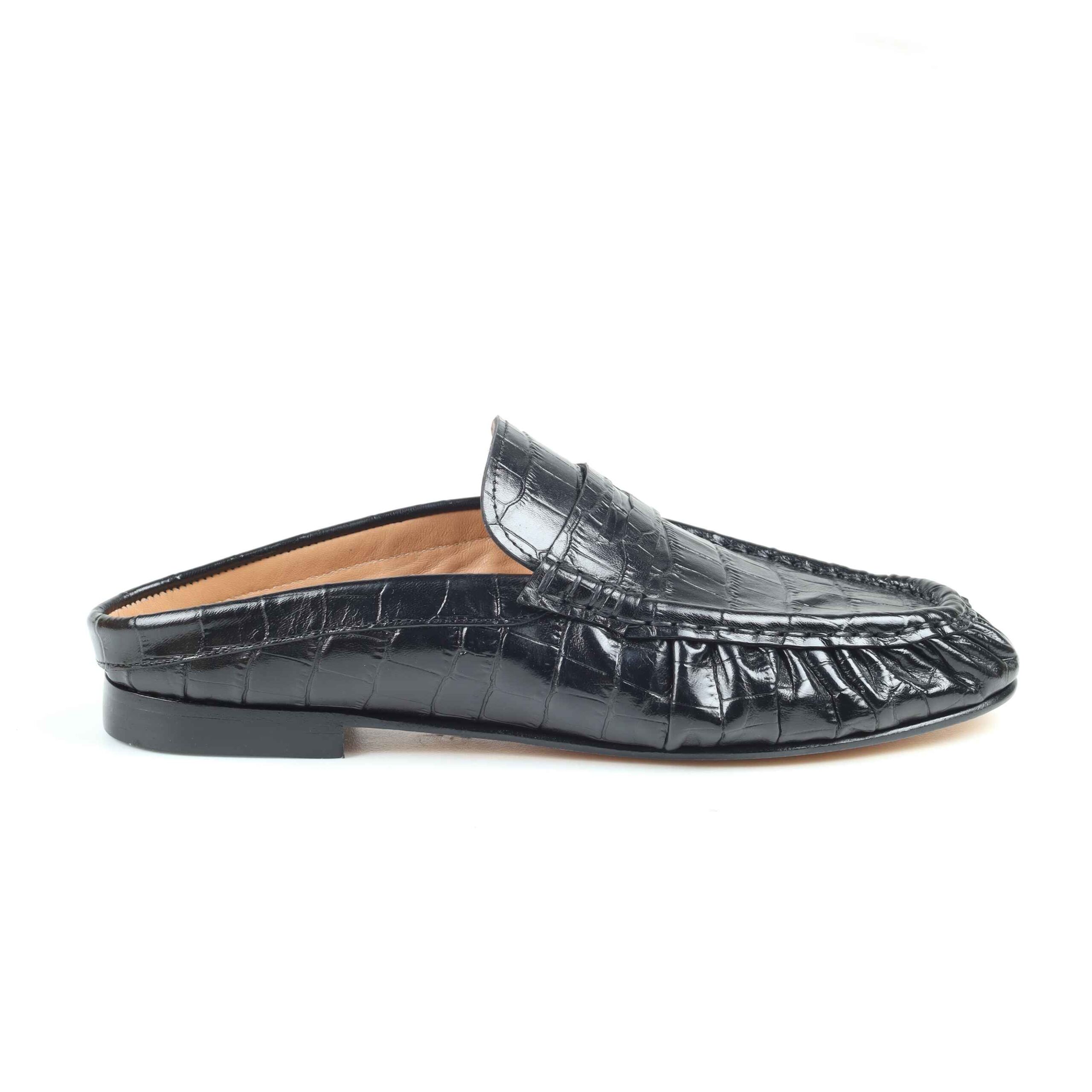 Salome black leather