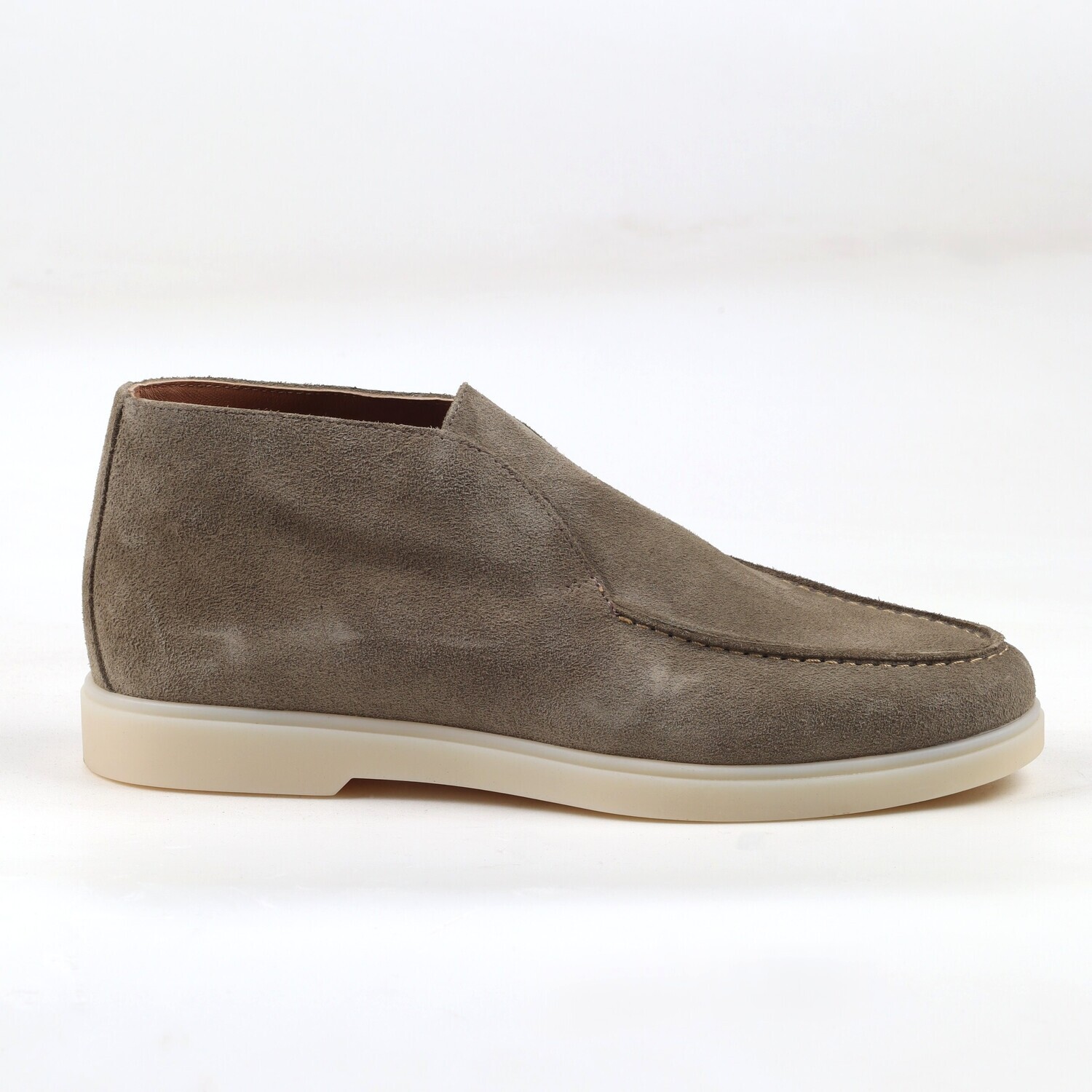 Albert taupe suede
