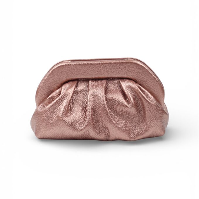 Margot Rose Gold Leather