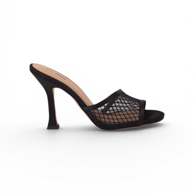 Reina Black Satin